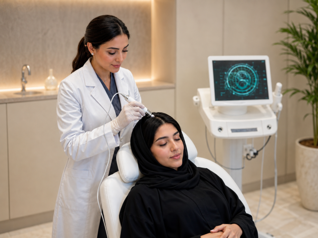 علاج تساقط الشعر